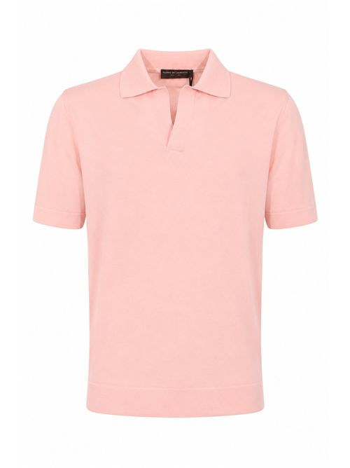 Polo in filo di cotone Rosa Baby FILIPPO DE LAURENTIIS | PL0MCSK CR14R320